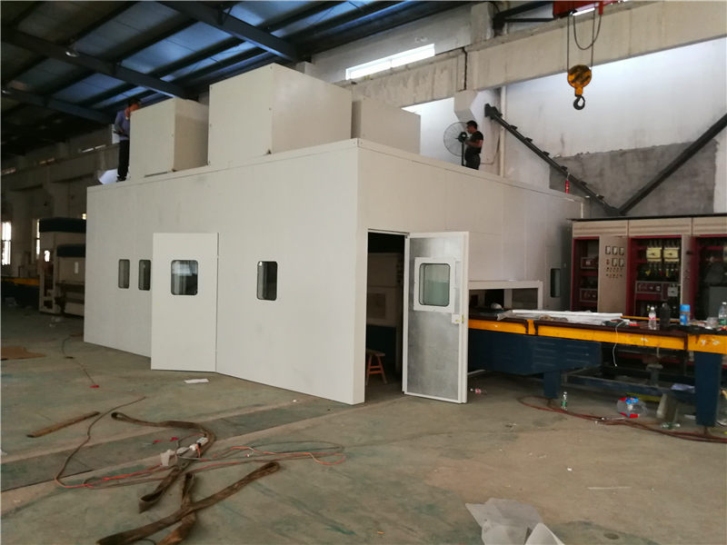 玻璃鋼化爐隔音房